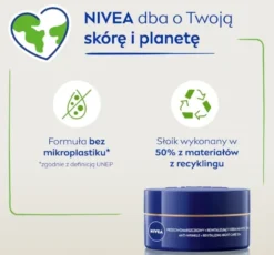 NIVEA przeciwzmarszczkowy rewitalizujący krem do twarzy 55+ na noc 50 ml