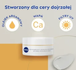 NIVEA przeciwzmarszczkowy rewitalizujący krem do twarzy na dzień SPF15 50 ml