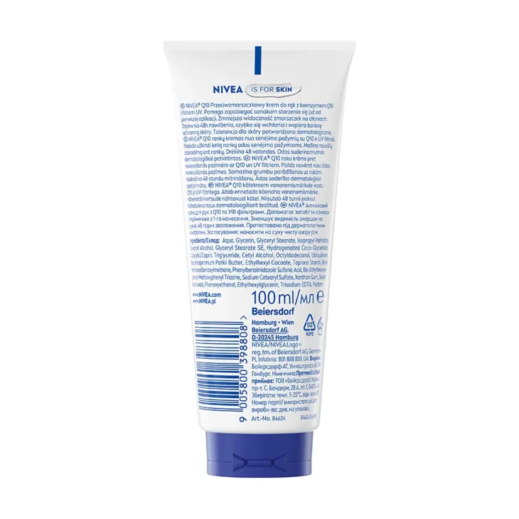 NIVEA Q10 Anti-Age przeciwzmarszczkowy krem do rąk 3w1 100 ml
