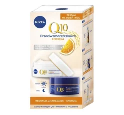 NIVEA Q10 Energy zestaw krem na dzień SPF15 50 ml + krem na noc 50 ml