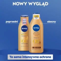 NIVEA Q10 Firming + Bronze ujędrniający balsam do ciała z efektem brązującym 400 ml