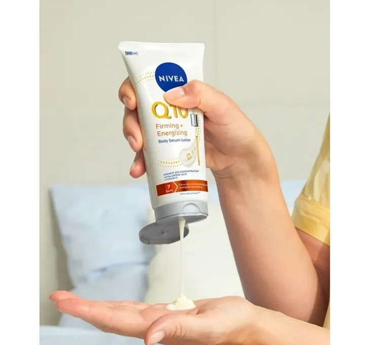 NIVEA Q10 Ujędrniające + Energetyzujące serum-balsam do ciała 200 ml