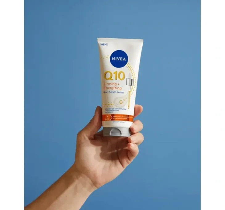 NIVEA Q10 Ujędrniające + Energetyzujące serum-balsam do ciała 200 ml
