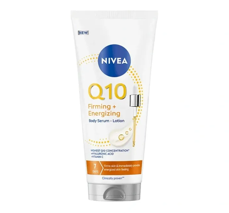 NIVEA Q10 Ujędrniające + Energetyzujące serum-balsam do ciała 200 ml