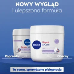 NIVEA Repair&Care krem nawilżająco-ochronny do ciała, twarzy i dłoni 400 ml