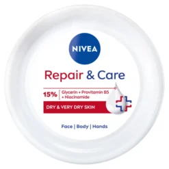 NIVEA Repair&Care krem nawilżająco-regenerujący do ciała, twarzy i dłoni 400 ml