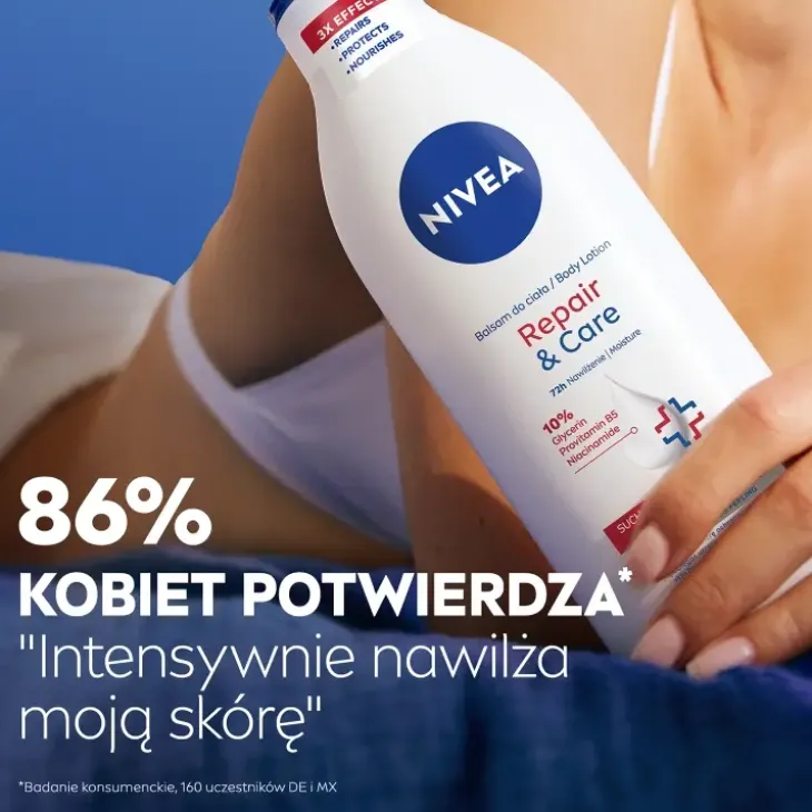 NIVEA Repair&Care regenerujący balsam do ciała do bardzo suchej skóry 400 ml