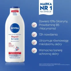 NIVEA Repair&Care regenerujący balsam do ciała do bardzo suchej skóry 400 ml