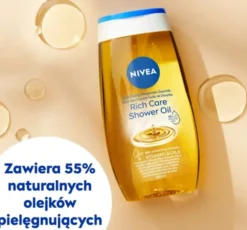 NIVEA Rich Care pielęgnujący olejek pod prysznic 200 ml