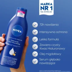 NIVEA Rich Nourishing odżywcze mleczko do ciała do skóry bardzo suchej 400 ml