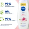 NIVEA Rose&Almond Oil żel pod prysznic 500 ml