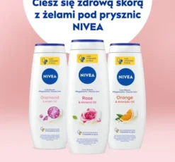 NIVEA Rose&Almond Oil żel pod prysznic 500 ml