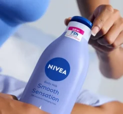 NIVEA Smooth Sensation wygładzające mleczko do ciała do skóry suchej 400 ml