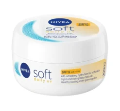 NIVEA Soft Daily UV SPF15 intensywnie nawilżający krem do twarzy 200 ml