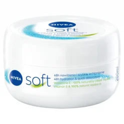 NIVEA Soft intensywnie nawilżający krem do twarzy 200 ml