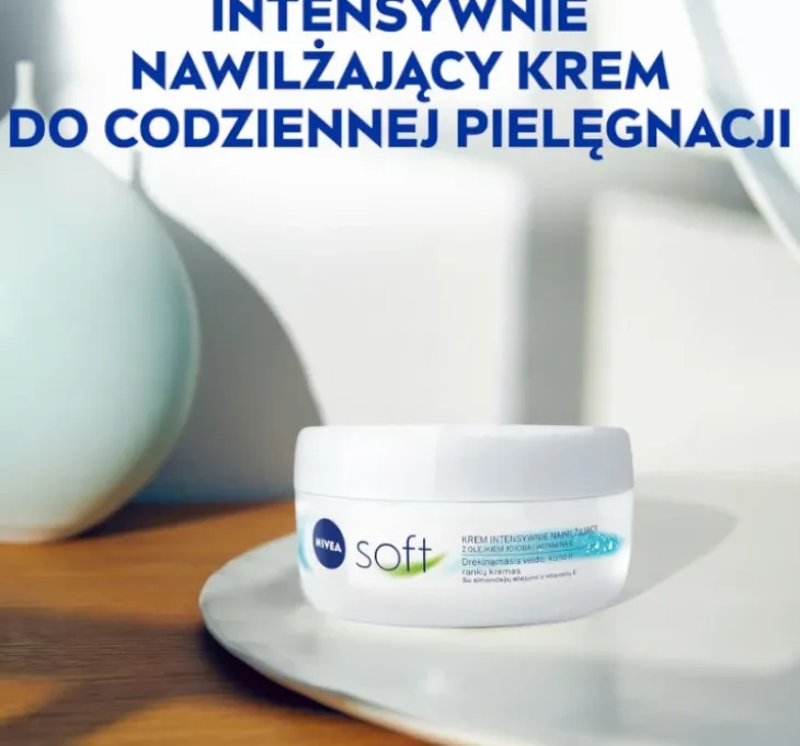 NIVEA Soft intensywnie nawilżający krem do twarzy 50 ml