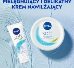 NIVEA Soft intensywnie nawilżający krem do twarzy, ciała i dłoni 300 ml