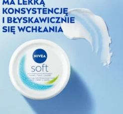NIVEA Soft intensywnie nawilżający krem do twarzy, ciała i dłoni 300 ml
