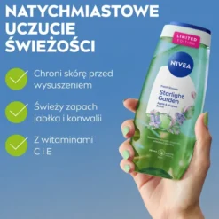 NIVEA Starlight Garden żel pod prysznic Jabłko i Konwalia 250 ml