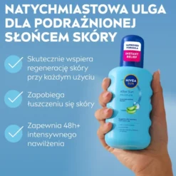 NIVEA SUN After Sun Moisture nawilżający balsam po opalaniu w sprayu 200 ml