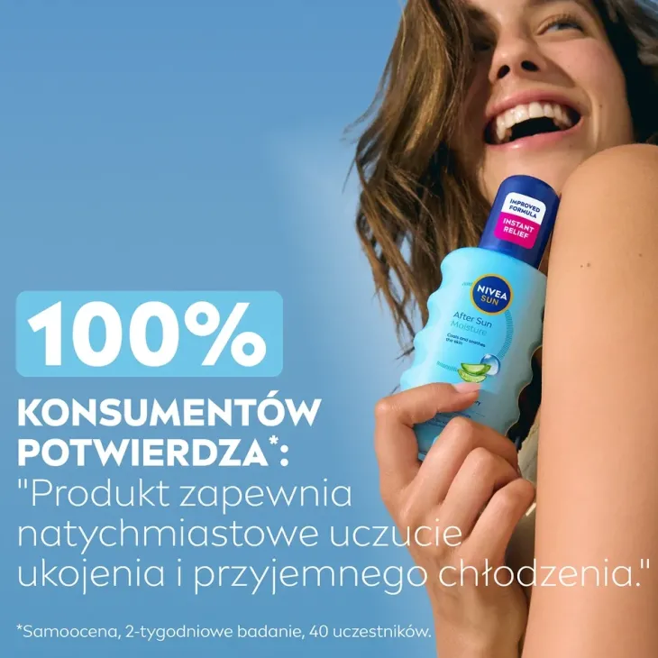 NIVEA SUN After Sun Moisture nawilżający balsam po opalaniu w sprayu 200 ml