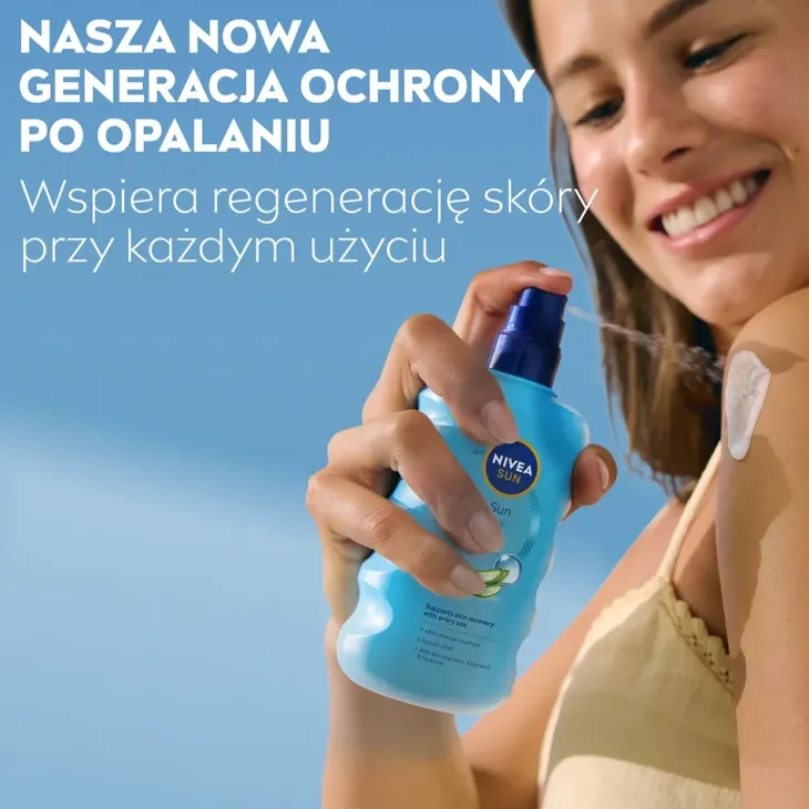 NIVEA SUN After Sun Moisture nawilżający balsam po opalaniu w sprayu 200 ml