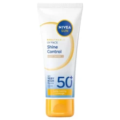 NIVEA SUN Breathable UV Face matujący krem do twarzy z bardzo wysoką ochroną SPF 50+ 40 ml