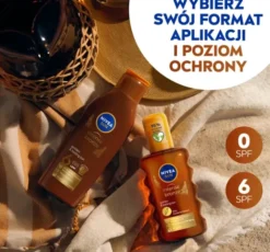 NIVEA SUN Intense Bronze karotenowy balsam do opalania SPF6 200 ml