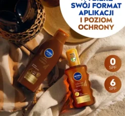 NIVEA SUN karotenowy olejek do opalania spray SPF6 200 ml