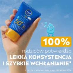 NIVEA SUN Kids Protect&Care balsam ochronny do opalania dla dzieci SPF50+ 50 ml