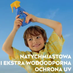 NIVEA SUN Kids Protect & Care spray do opalania dla dzieci z bardzo wysoką ochroną SPF50+ 250 ml