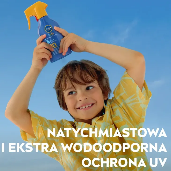 NIVEA SUN Kids Protect & Care spray do opalania dla dzieci z wysoką ochroną SPF30 250 ml