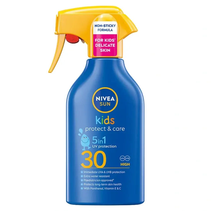 NIVEA SUN Kids Protect & Care spray do opalania dla dzieci z wysoką ochroną SPF30 250 ml