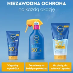 NIVEA SUN Kids Protect & Care Ultra balsam do opalania dla dzieci z bardzo wysoką ochroną SPF50+ 150 ml