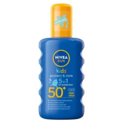 NIVEA SUN Kids Protect & Moisture balsam do opalania w sprayu dla dzieci SPF50 200 ml