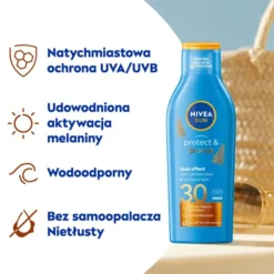 NIVEA SUN Protect & Bronze Dual Effect balsam do opalania aktywujący naturalną opaleniznę SP30 200 ml