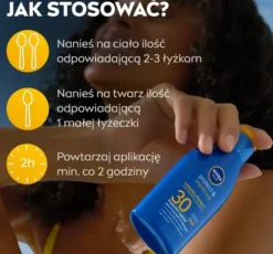 NIVEA SUN Protect & Moisture balsam do opalania SPF30 100 ml