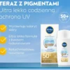 NIVEA SUN Ultra Light Daily Fluid krem do twarzy przeciwsłoneczny z pigmentem SPF50+ Medium Tinted 40 ml