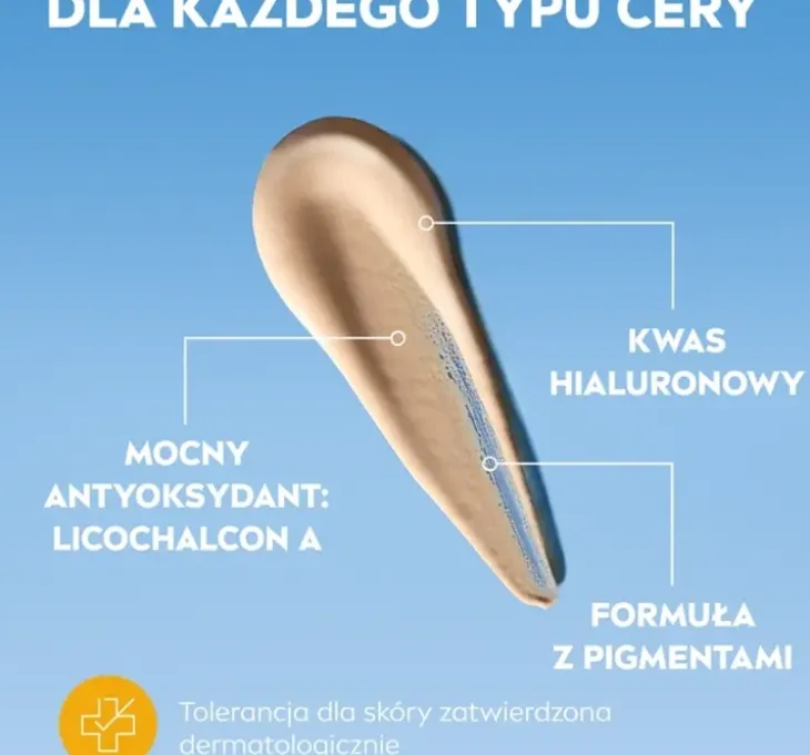 NIVEA SUN Ultra Light Daily Fluid krem do twarzy przeciwsłoneczny z pigmentem SPF50+ Light Tinted 40 ml