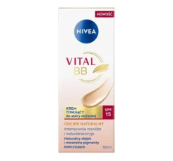 NIVEA Vital BB krem tonujący do skóry dojrzałej SPF15 odcień naturalny 50 ml