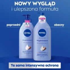 NIVEA wygładzające mleczko do ciała z pompką do suchej skóry 625 ml
