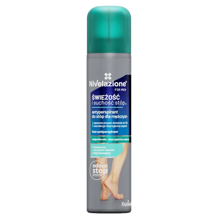 Nivelazione Men Świeżość i Suchość Stóp antyperspirant do stóp 180 ml