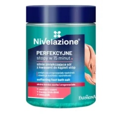 Nivelazione silnie zmiękczająca sól z kwasami do kąpieli stóp 350 g