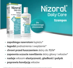 Nizoral Daily Care szampon do włosów z tendencją do łupieżu 200ml
