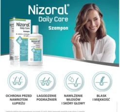 Nizoral Daily Care szampon do włosów z tendencją do łupieżu 200ml