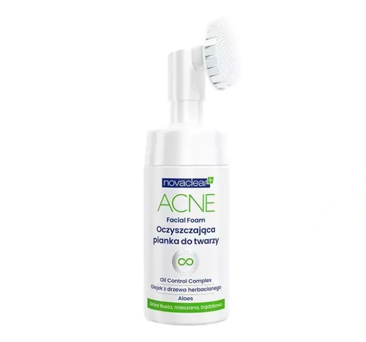 Novaclear Acne oczyszczająca pianka do twarzy 100 ml