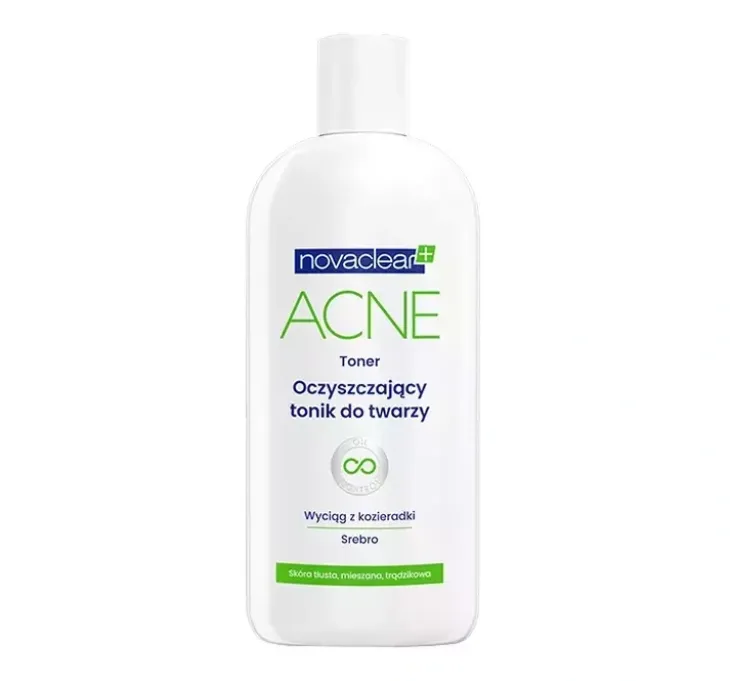 Novaclear Acne oczyszczający tonik do mycia twarzy 150 ml
