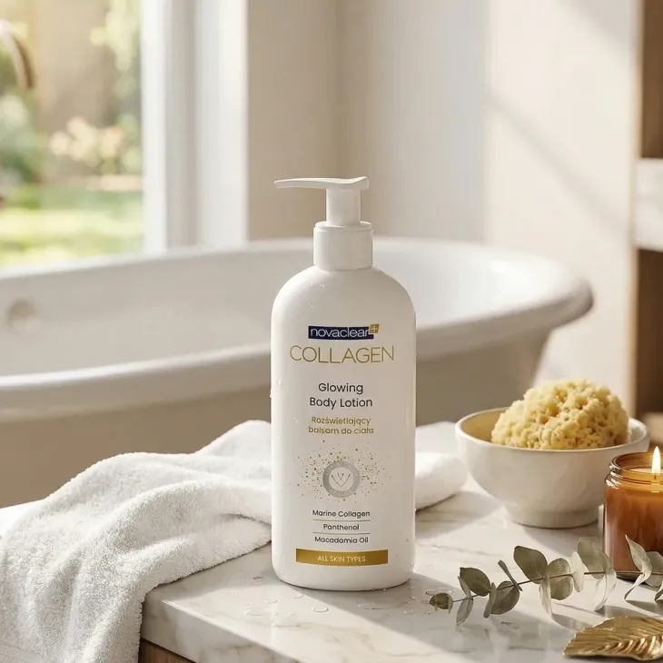 Novaclear Collagen rozświetlający balsam do ciała 180 ml