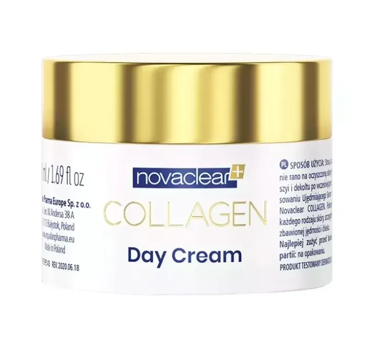 Novaclear Collagen ujędrniający krem na dzień 50 ml