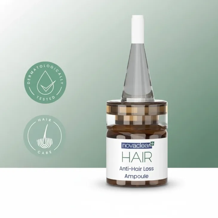 Novaclear Hair ampułki przeciw wypadaniu włosów 15 x 5 ml